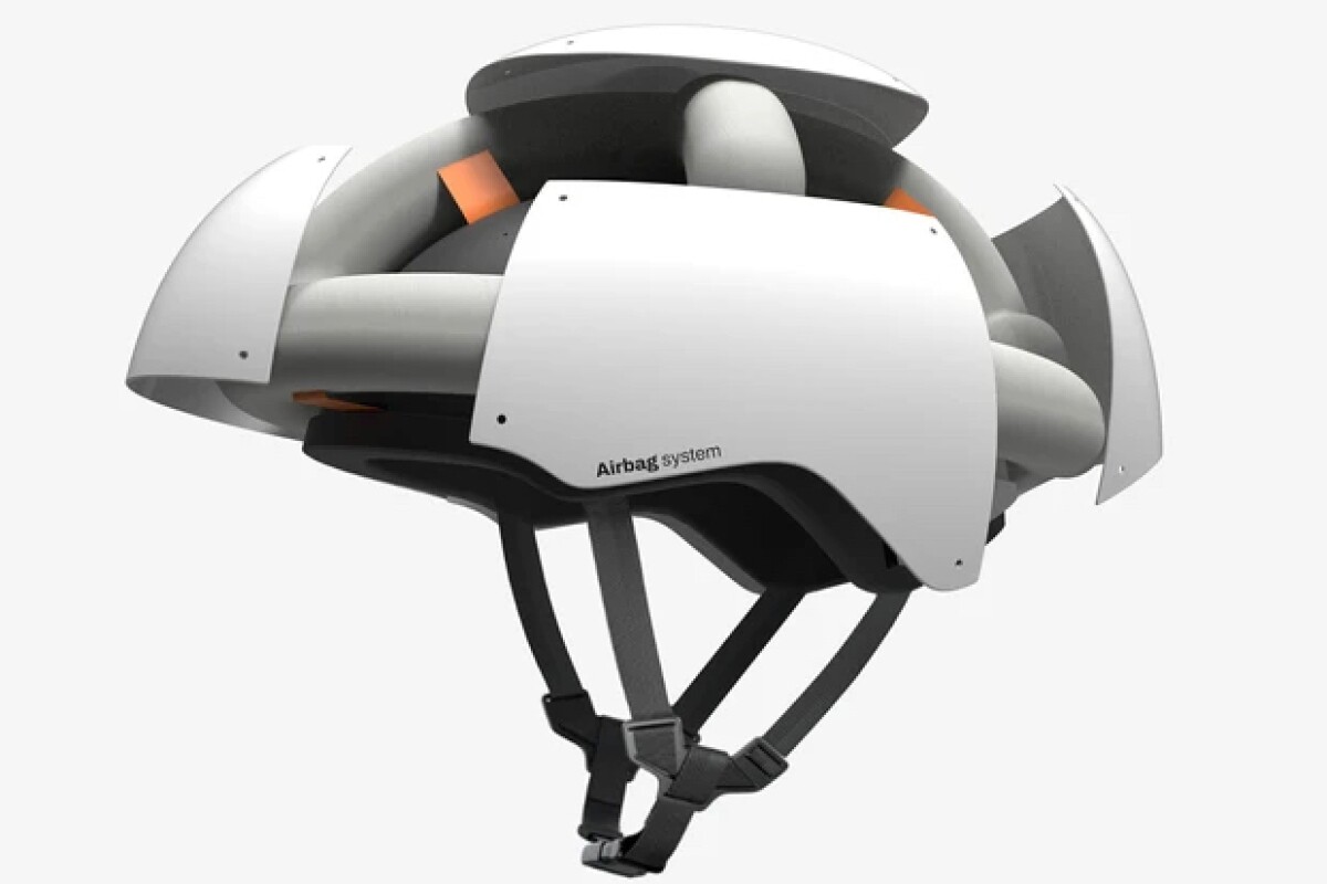 Airbag online for cyclists